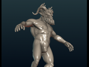 demon figure 3D Model