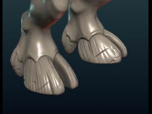 demon figure 3D Model