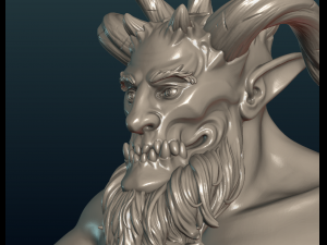 demon figure 3D Model