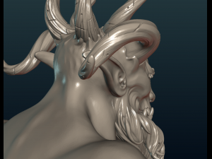 demon figure 3D Model