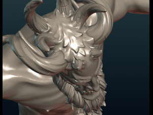 demon figure 3D Model
