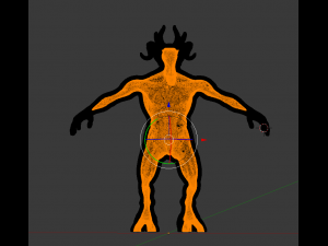 demon figure 3D Model