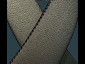 cancer ribbon 3D Print Model