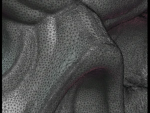 gestileerde schedel 3D printmodel