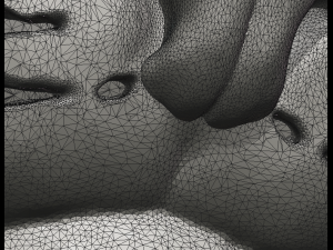 tiger head 3D Print Model