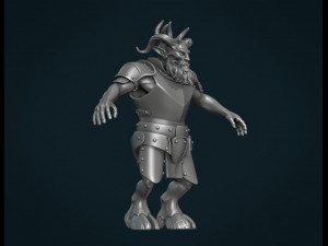 demon figure ii Modelo de impresión 3D