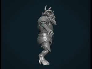 demon figure ii Modelo de impresión 3D