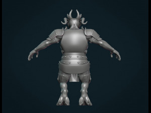 demon figure ii Modelo de impresión 3D