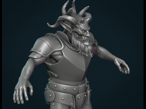 demon figure ii Modelo de impresión 3D
