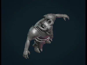 demon figure ii 3D Print Model