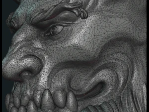 demon figure ii 3D Print Model