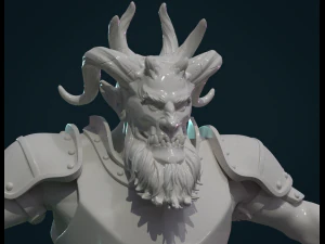 demon figure ii 3D Print Model