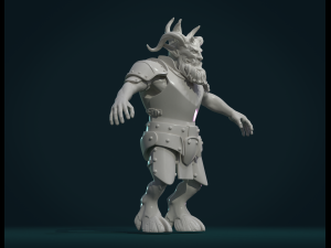 demon figure ii Modelo de impresión 3D
