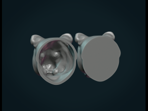tiger head ii 3D Принт Модель