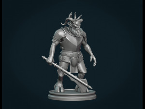 demon figure iii 3Dプリントモデル