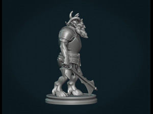 demon figure iii 3Dプリントモデル