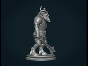 demon figure iii 3D Print Model