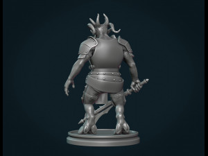 demon figure iii 3Dプリントモデル
