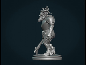 demon figure iii 3Dプリントモデル