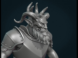demon figure iii 3Dプリントモデル