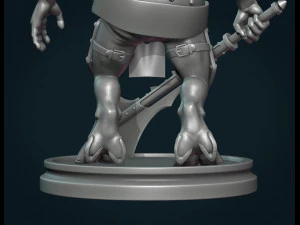demon figure iii 3D Print Model