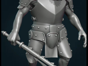 demon figure iii 3D Print Model