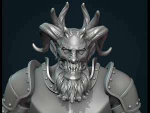 demon figure iii 3Dプリントモデル