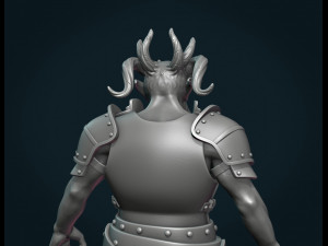 demon figure iii 3Dプリントモデル