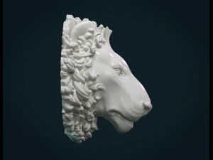 lion head 3D Print Model