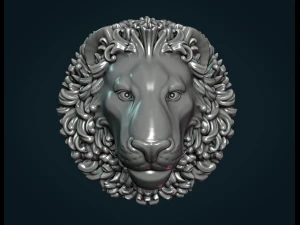 lion head 3D Print Model