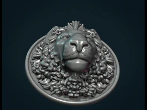 lion head 3D Print Model