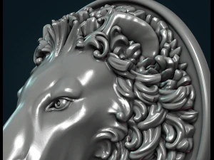lion head 3D Print Model