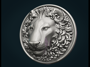 lion head Modèles 3D en vedette