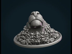lion head Modèles 3D en vedette