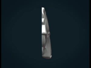wolf head relief 3D Print Model