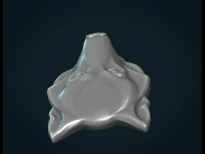 wolf head relief 3D Print Model