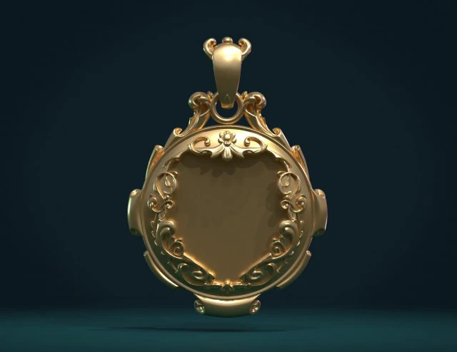 empty pendant ii 3D Print Model .c4d .max .obj .3ds .fbx .stl .blend 