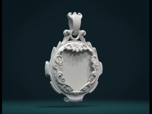 empty pendant ii Modelo de Impressão 3D