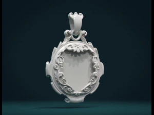 empty pendant ii 3D Print Model