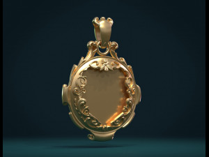 empty pendant ii Modelo de Impressão 3D