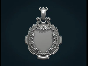 empty pendant ii 3D Print Model