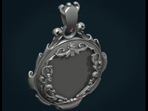 empty pendant ii 3D Print Model