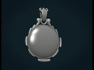 empty pendant ii 3D Print Model