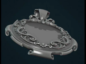 empty pendant ii 3D Print Model