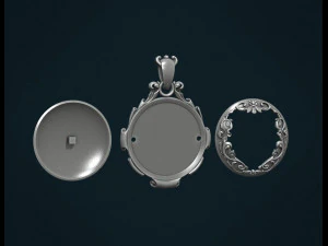 empty pendant ii 3D Print Model