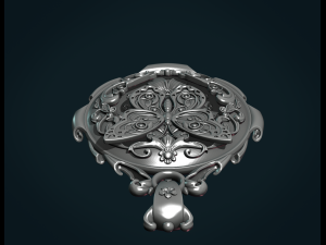butterfly pendant ii 3D Print Model