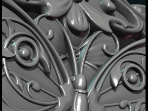 butterfly pendant ii 3D Print Model