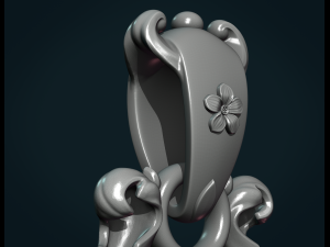 butterfly pendant ii 3D Print Model
