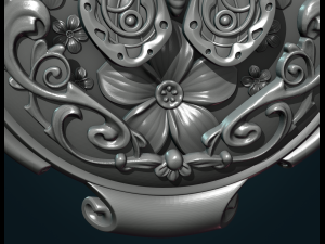 butterfly pendant ii 3D Print Model