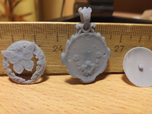 butterfly pendant ii 3D Print Model